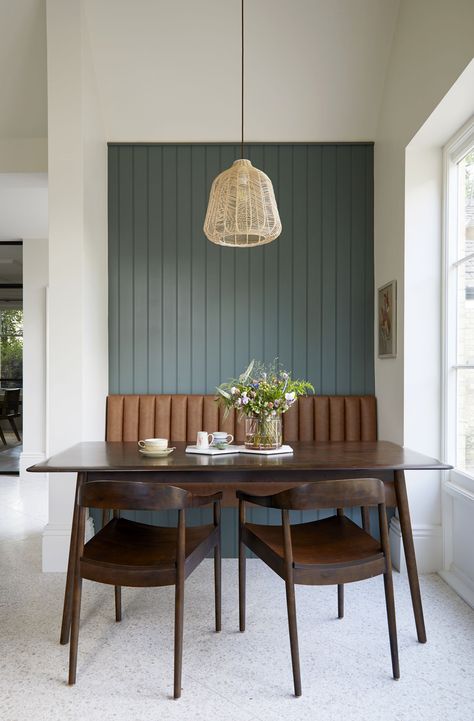 Fiona Duke Interiors - Interior Design Essex | London Bm Caldwell Green, Caldwell Green, Kitchen Dining Bench, Built In Bench Seating, Bench Seat Dining, Banquette Bench, Banquet Seating, Built In Banquette, Instagram Kitchen