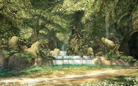 Faron Spring Loz Twilight Princess, Zelda Twilight Princess, Game Themes, Twilight Princess, Princess Aesthetic, Forest Fairy, Fairy Angel, Environment Concept Art, Wallpaper Pc