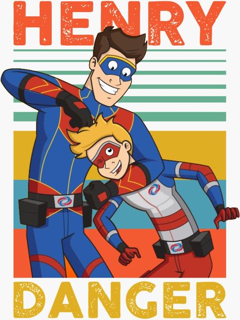 "HENRY DANGER you always got  " Sticker for Sale by EmeraldAndJade Henry Danger Fanart, Danger Force, Henry Danger, Science Poster, Stranger Things Fanart, Sticker Design, Vinyl Sticker, Force, Old Things