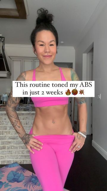 Abs In 2 Weeks, Daily Ab Workout, Tone Belly, Stomach Toning Workouts, Flat Stomach Diet, Toned Stomach, Flat Tummy Workout, Loose Belly, Tummy Workout