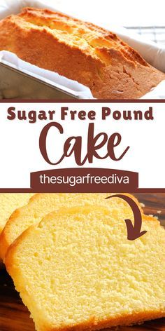 Sugar Free Pound Cake Recipe, Sugar Free Pound Cake, Sugar Free Cake Recipes, Sugar Free Desserts Easy, Sugar Free Baking, Sugar Free Recipes Desserts, Sugar Free Treats, Sugar Free Sweets, Sugar Free Cake