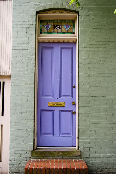 Lavender Door, Open Sesame, Purple Door, Charm City, When One Door Closes, Gorgeous Doors, Cool Doors, Front Door Colors, Lovely Lavender