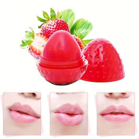 Faster shipping. Better service Lip Gloss Strawberry, Rose Lip Gloss, Rose Lip, Strawberry Flavor, Moisturizing Lip Balm, Dry Lips, Lipstick Lip, Lip Moisturizer, Lip Balm