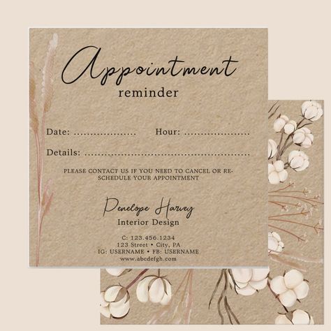 Modern Greenery, Appointment Card, Appointment Cards, Square Business Card, Hair Stylists, Beautiful Watercolor, Green Foliage, Graduation Invitations, Makeup Artists