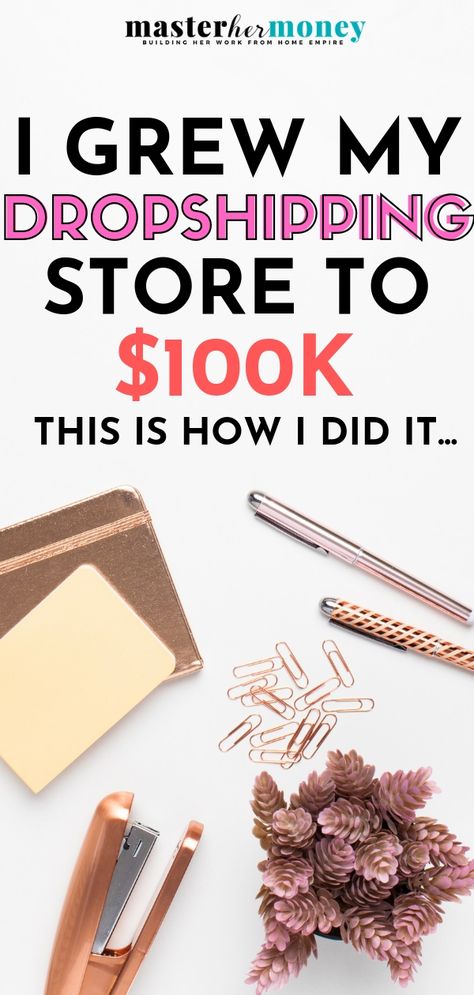 Are you thinking about starting a dropshipping store? Dropshipping is a fun way to break into ecommerce without having to front all that startup capital in the beginning. Because starting a store (even an online store) is pricey. I’m going to share my personal story of starting a dropshipping store and growing it to $100,000 in the first 18 months. #dropshipping #ecommerce #onlinestore How To Start An Online Store, Starting A Dropshipping Business, Drop Shipping Product Ideas, Dropshipping Products To Sell 2024, Best Dropshipping Suppliers, Trending Dropshipping Products, How To Start A Drop Shipping Business, Drop Shipping Aesthetic, Dropshipping Aesthetic