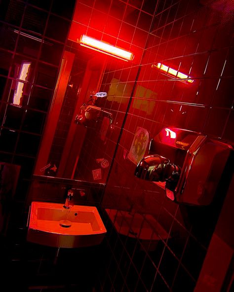 Red Nightclub Aesthetic, Neon Horror Aesthetic, Red Club Aesthetic, Techno Aesthetic, Marriage Night, City Of Evil, Neon Rouge, Venus In Libra, Y2k Club