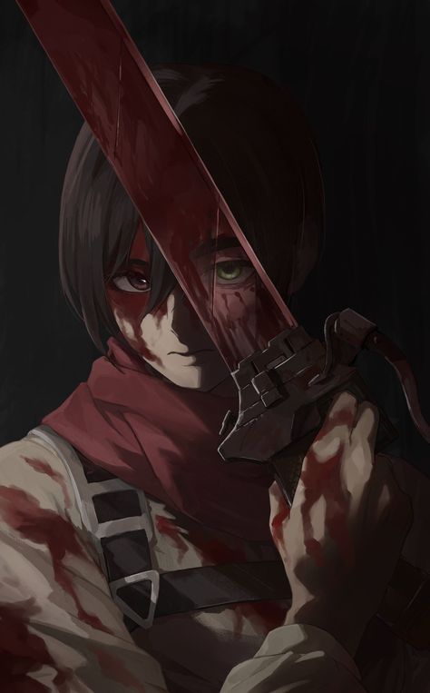 Eren X Mikasa, Attack On Titan Season, Eren And Mikasa, Attack On Titan Eren, Weird Quotes Funny, Attack On Titan Fanart, Red Scarf, Attack On Titan Art, Wow Art