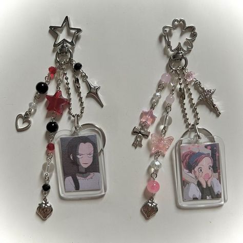 nana photo keychain Nana Keychain, Nana Jewelry, Photo Keychains, Keychain Photo, Pop Jewelry, Matching Keychains, Photo Keychain, Bead Charms Diy, Gelang Manik