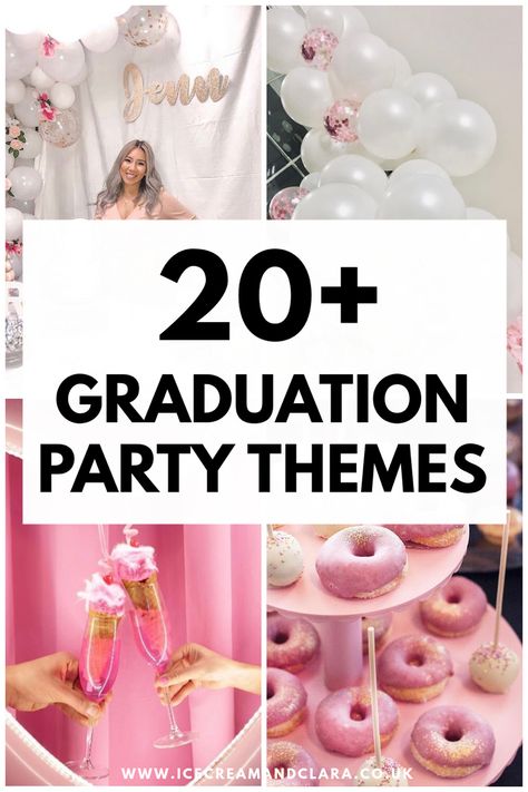 DIY graduation party themes decor ideas for your grad party