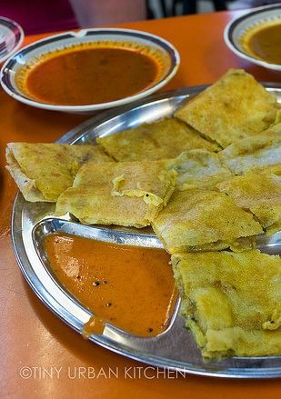 Tosai, or dosa, from a mamak, or Indian Muslim restaurant, in Kuala Lumpur Mamak Malaysia, Indian Food, Kuala Lumpur, Open Air, Indian Food Recipes, Restaurant, Ethnic Recipes, Travel, Quick Saves