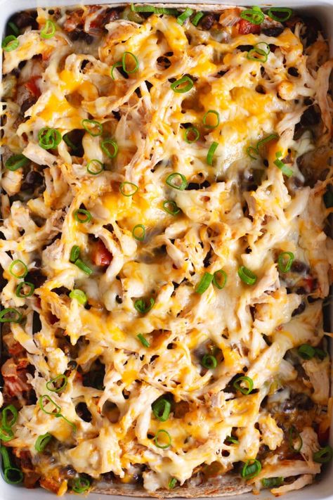 Healthy Chicken Taco Casserole Bake, Together As A Family Recipes, Casserole Lunch Ideas, Healthy Chicken Roll Ups, Mexican Chicken Casserole Healthy, Baked Dishes For Dinner Healthy, Healthy Leftover Rotisserie Chicken, Chicken Taco Bake Healthy, Low Calorie Taco Recipes