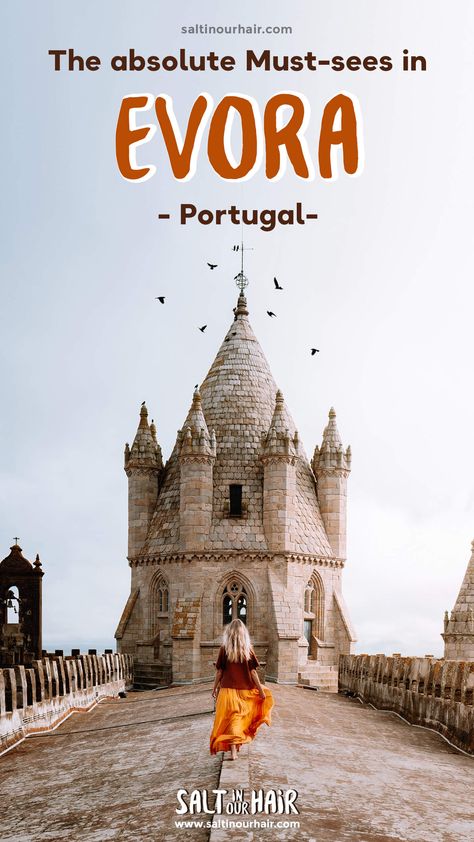 Must See Portugal, Portugal Must See, Portugal Vacation Outfits, Portugal Travel Outfit, Portugal Honeymoon, Portugal Destinations, Portugal Roadtrip, Portugal City, Evora Portugal