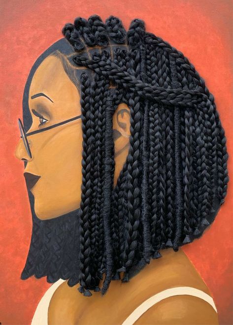 3d Canvas, Natural Hair Art, Afrique Art, African Crafts, Black Art Painting, Black Art Pictures, Dope Art, Afro Art, Hair Painting