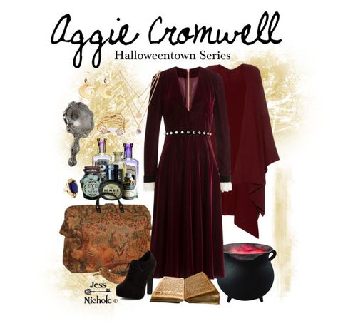 "Halloweentown Series: Aggie Cromwell" by jess-nichole ❤ liked on Polyvore featuring The Row, Philosophy di Lorenzo Serafini, Forever 21 and New Look Aggie Cromwell Costume, Halloweentown Costume, Aggie Cromwell, Holiday Spirit Week, Spirit Week, Lorenzo Serafini, Dream Style, Halloween Town, Steam Punk