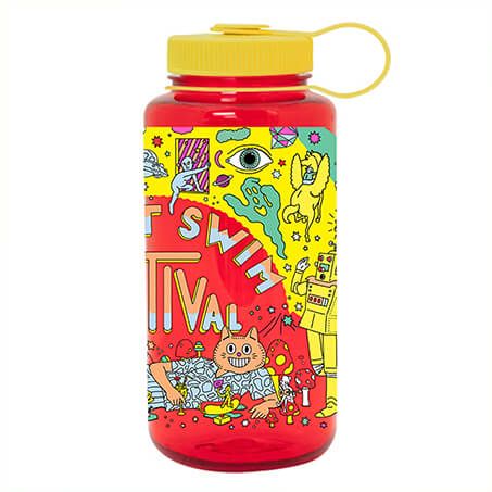 Festival Merchandise, Digital Network, Adult Swim, Reusable Water Bottle, Water Bottle, Swimming, Couch, Packaging, Festival