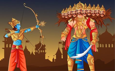 ‘Let us invoke Rama in us to kill Ravana’ Instagram Highlight Love Icon, Ram Ravan, King Of Demons, Old Friend Quotes, Vijaya Dashami, Ram Sita Photo, King Ravana, Dussehra Images, Lakshmi Narayan