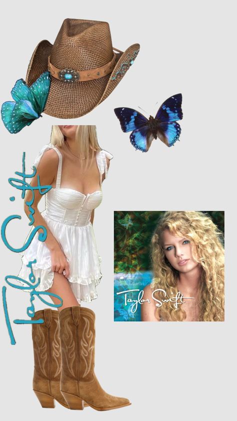 Taylor swift debut eras tour outfit Debut Ts Outfits, Taylor Swift Eras Tour Debut Outfit, Taylor Swift Outfits Concert Debut, Eras Tour Outfits Taylor Swift Debut, Ear Tour Outfit Ideas, Taylor Swift Concert Outfit Debut Era, Debut Taylor Swift Outfits Eras Tour, Taylor Swift Debut Era Aesthetic Outfits, Debut Taylor Swift Eras Tour Outfit