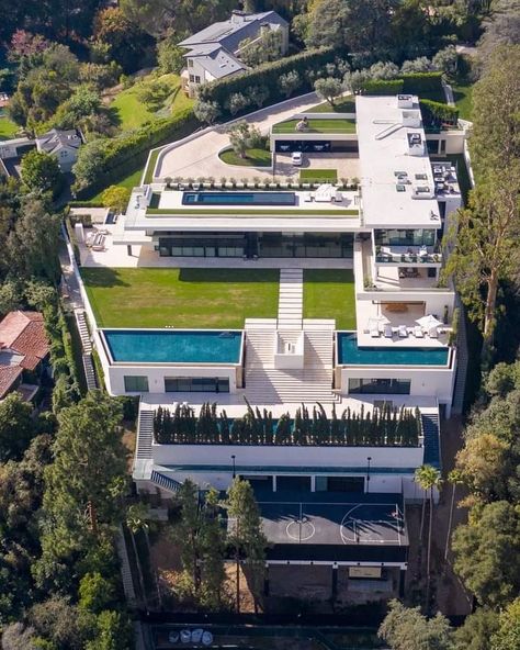 Rumah Moden, Bel Air Mansion, Dream House Mansions, Homes Ideas, Dream Mansion, Mega Mansions, Modern Mansion, Mansions Luxury, Design Hotel