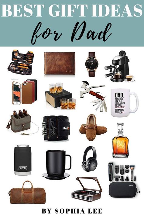 love these gift ideas for dad and I am also so happy that they are available on amazon haha #giftsfordad #giftideasfordad #fathersday #father #dad Christmas Gifts For Dad, Sophia Lee, Gift Ideas For Dad, Diy Gifts For Dad, Gift Guide For Him, Thoughtful Christmas Gifts, Best Dad Gifts, Christmas Gifts For Him, Christmas Gift For Dad