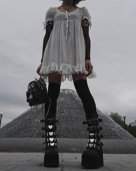 Dolls Kill’s Instagram profile post: “meet me at our spot 💒☠️💗” Dollskill Outfits, Meet Me At Our Spot, Summer Goth, Gothic Clothes, Alt Fashion, Dark Fashion, Dolls Kill, Alternative Fashion, Get Dressed