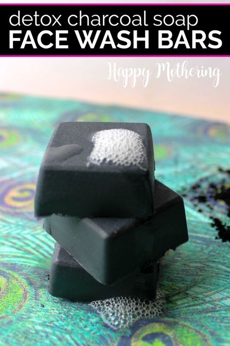 Are you looking for an easy way to detox your skin? This DIY Detox Charcoal Soap Face Wash Bars recipe is an easy way to cleanse during your normal beauty routine. #activatedcharcoal #facewash #diybeauty #naturalbeauty #skindetox #detoxsoap #charcoalsoap #meltandpoursoap Coffee Facial, Diy Detox, Charcoal Face Wash, Activated Charcoal Soap, Homemade Lotion, Charcoal Soap, Skin Detox, Melt And Pour, Home Remedies For Hair