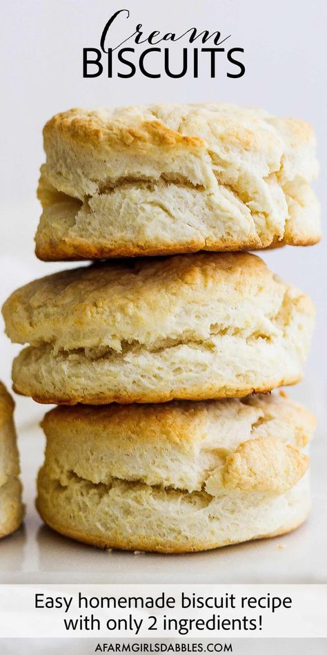 a stack of cream biscuits Buttermilk Homemade, Homemade Biscuits From Scratch, Country Biscuits, Best Homemade Biscuits, Easy Homemade Biscuits, Biscuits From Scratch, Savoury Bakes, Homemade Biscuits Recipe, Easy Biscuit Recipe