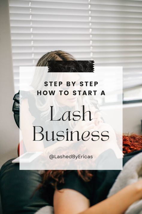 Lash Artist Room Set Up, Lash Business Start Up, Start A Beauty Business, Things You Need To Start A Lash Business, Lash Extensions Set Up, Start Lash Business, Eyelash Extension Studio Ideas, Lash Studio Set Up Ideas, Lash Extension Room Decor