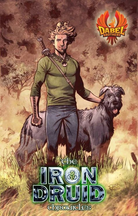 The Iron Druid Chronicles, Iron Druid, Modern Mythology, Hellboy Art, Warrior Poet, Atlas Shrugged, Book Theme, Modern Magic, Newt Scamander