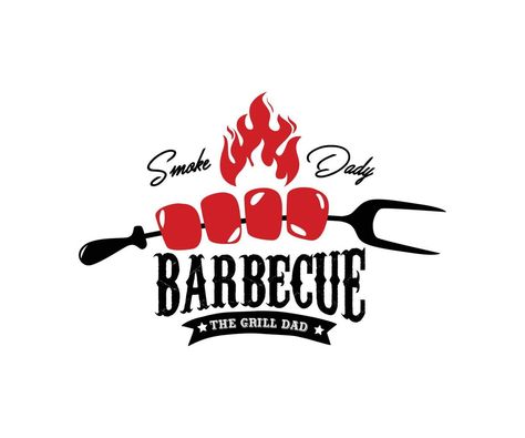 Barbecue Restaurant Logo, Bbq Logos Design, Barbecue Logo Design, Grill Logo Design Ideas, Grill House Logo, Bbq Logo Design Ideas, Grill Restaurant Logo, Bbq Logo Design, Bbq Grill Logo