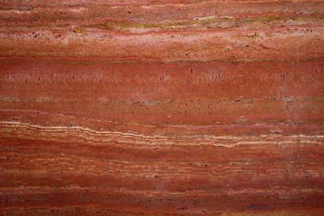 Coliving Kitchen, Red Stone Texture, Red Marble Texture, Travertine Stairs, Travertine Texture, Red Travertine, Marble Interior, Architectural Materials, Travertine Marble