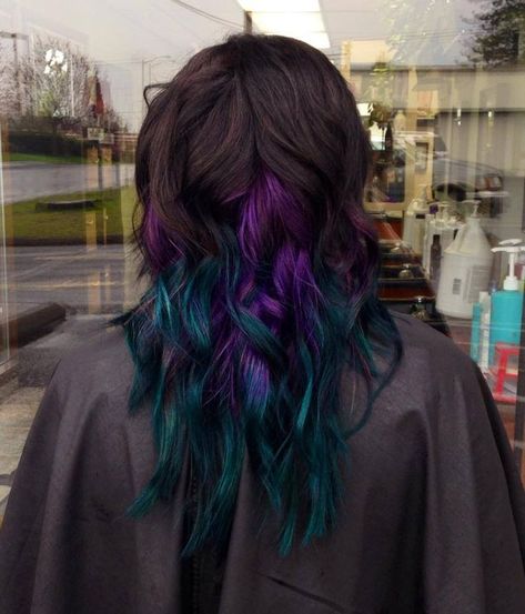 1000+ ideas about Peacock Hair Color on Pinterest | Peacock Hair ... Peacock Hair Color, Peacock Hair, Teal Hair, Hair Color Crazy, Hair Color For Women, Ombre Hair Color, Colored Hair, Mermaid Hair, Hair Envy