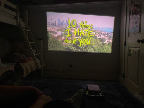 Teen Series, 10 Things I Hate About You, 2023 Vision, Movie Night, Bedroom Ideas, Vision Board, Laptop, Computer, Film