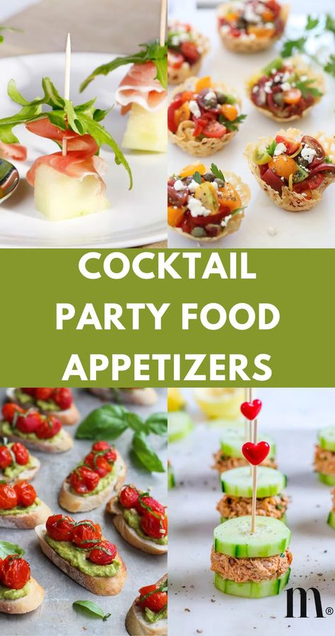 Cocktail Party Food Appetizers, Appetizers Board, Cocktail Party Appetizers, Elegant Cocktail Party, Salmon Appetizer, Fancy Appetizers, Cocktail Party Food, Cocktail Appetizers, Party Food Dessert