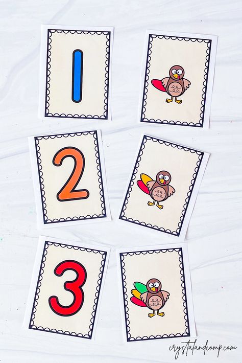 Turkey Math Games, File Box Organization, Turkey Math, Thanksgiving Snacks, Number Identification, Thanksgiving Math, Basic Math Skills, Do A Dot, Foundational Skills