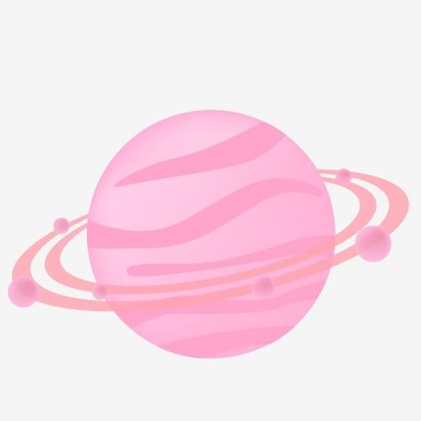 Cute Planet Drawings, Planet Clipart, Cartoon Planets, Planet Cartoon, Planet Illustration, Pink Earth, Clay Activity, Planet Planet, White Backround