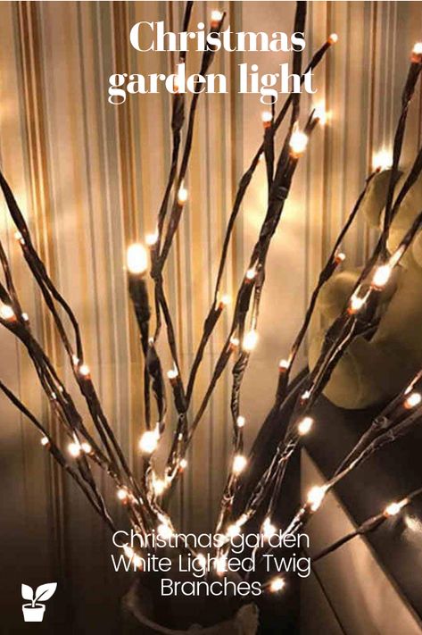 twig branches with lights|twig branches Christmas decorations|twig branches projects -Battery Operated for Safe and Easy Use -These lighted branches are bendable, you can adjust them, make them twist, or pull them up or down to create your own natural look. -Come with 3 Packs: 20Leds for each pack and it is 29.5 inches in total. #Christmas#gardenlights#frontdoor#snowlight#gift#amazon#Brancheslight Takken Decor, Twig Lights, Vase With Branches, Lemon Color, Prom Themes, Twig Branch, Lighted Branches, Office Christmas Party, Willow Branches