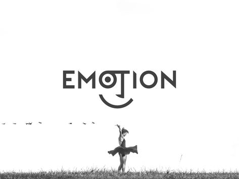 #verbicon Emotion by Stefan Kitanović Mood Logo Ideas, Emotion Typography, No Emotion, Typography Logo Inspiration, Art Logos, Graphic Design Tools, Personality Development, Canvas Bags, Design Tools