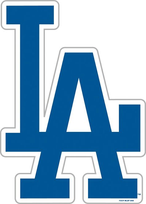 La Dodgers Logo, Los Angeles Dodgers Logo, Dodgers Girl, Dodgers Logo, Mlb Team Logos, Uk Basketball, High School Baseball, Vinyl Magnets, Dodger Blue