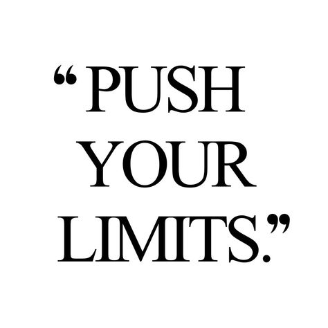 Push your limits! Browse our collection of inspirational health and fitness quotes and get instant wellness and exercise motivation. Stay focused and get fit, healthy and happy! https://www.spotebi.com/workout-motivation/push-your-limits/ Limit Quotes, Dream Life Quotes, Motivational Quotes For Men, Healthy Lifestyle Quotes, Motivational Fitness, Fitness And Wellness, Live Your Dream, Lifestyle Quotes, Gym Quote