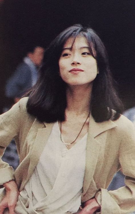 Hongkong 90s, Akina Nakamori, 90s Style, Black Hair, Hair, Black