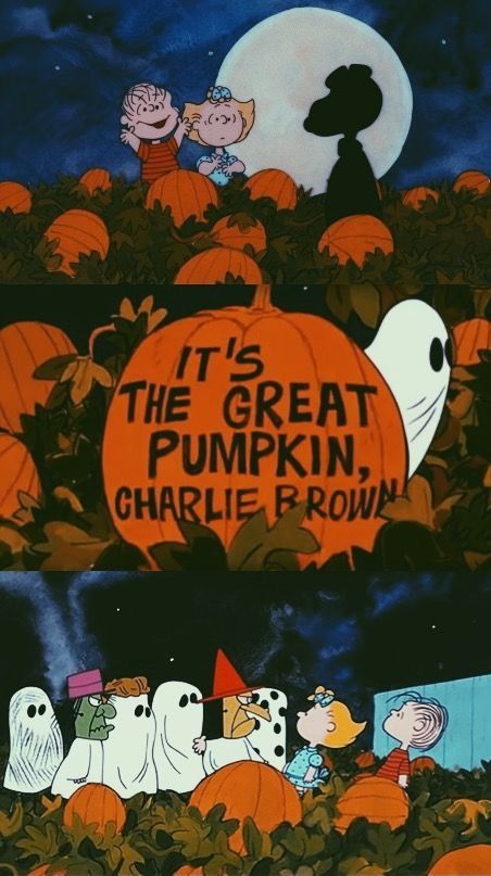 Peanuts Wallpaper, The Great Pumpkin Charlie Brown, Great Pumpkin Charlie Brown, Halloween Wallpaper Iphone Backgrounds, Snoopy Cartoon, Halloween Wallpaper Backgrounds, The Great Pumpkin, Charlie Brown Halloween, Halloween Wallpaper Cute