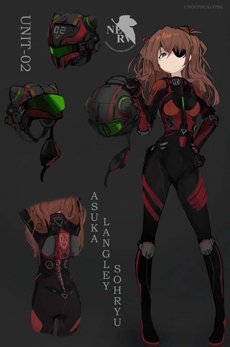 Evangelion Suit Design, Evangelion Suit Design Reference, Neon Genesis Evangelion Suit, Plug Suit Concept, Evangelion Suit, Mecha Suit Design, Evangelion Concept Art, Evangelion Robot, Evangelion Plugsuit