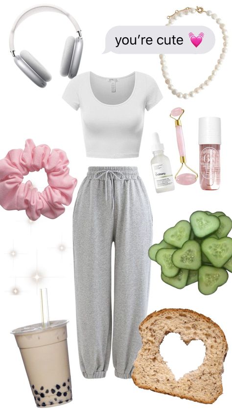 Comfy After Shower Outfits, Laundry Day Outfit Ideas, Lounging Around The House Outfit, Work At Home Outfits Casual, Aesthetic At Home Outfits, Outfits For Cleaning The House, Comfy Outfits To Wear At Home, Hot Comfy Outfits, Home Outfit Comfy Winter