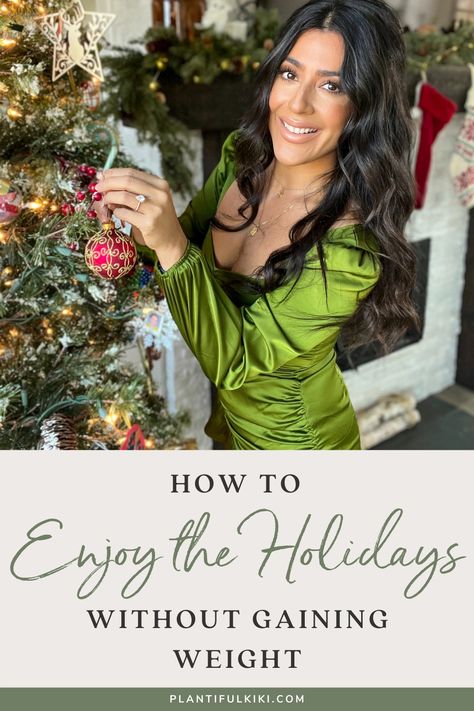 How to Enjoy The Holidays and Not Gain Weight | Plantiful Kiki Plantiful Kiki Recipes, Kiki Nelson, Plantiful Kiki, Probiotic Drinks, Vegan Cheese Sauce, Vegan Ranch, Vegan Fish, Vegetable Noodles, Healthy Happy Life