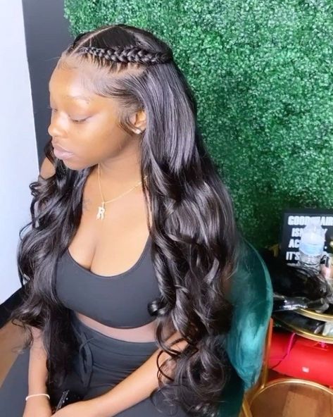 Las Vegas Prom, Vegas Prom, Hair Clip Unique, Big Steppa, Vegas Hair, Birthday Style, Frontal Wig Hairstyles, Sew In Hairstyles, Curly Weave Hairstyles