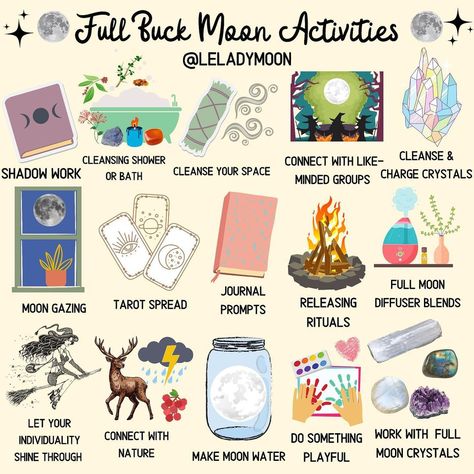 Altar Ideas Sacred Space, Sewing Pillows Ideas, Full Buck Moon, Buck Moon, Moon Activities, Magical Moon, Moon Magick, Moon Rituals, Green Witchcraft