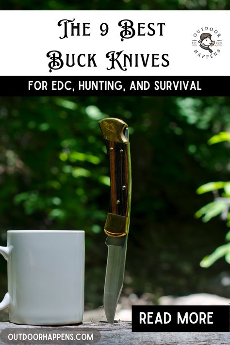 the-nine-best-buck-knives-for-edc-hunting-survival Buck 119, Buck 112, Buck Knife, Buck 110, Buck Knives, Small Games, Micarta Handles, Edc Knife, Pocket Clip