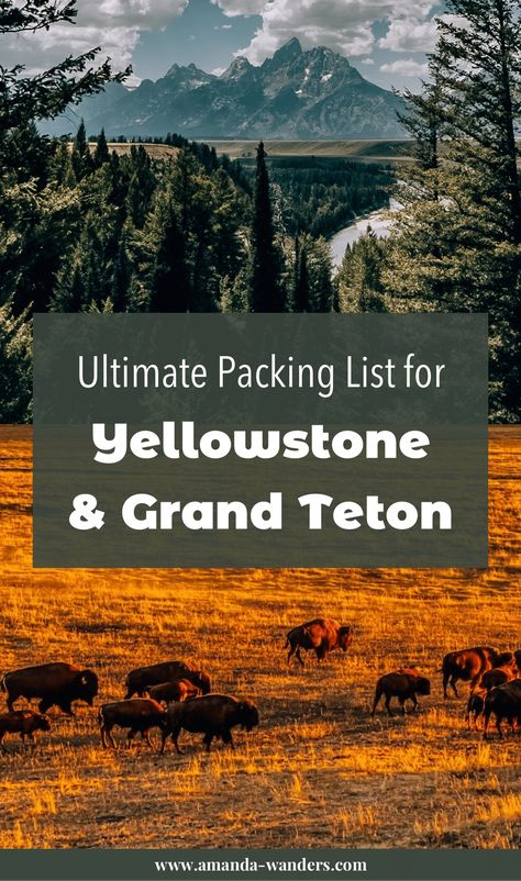 Yellowstone Packing List, Jackson Hole Summer, Yellowstone Vacation Planning, Hike Outfit, Yellowstone National Park Vacation, Wyoming Vacation, Yellowstone Vacation, Yellowstone Trip, Hiking Fits