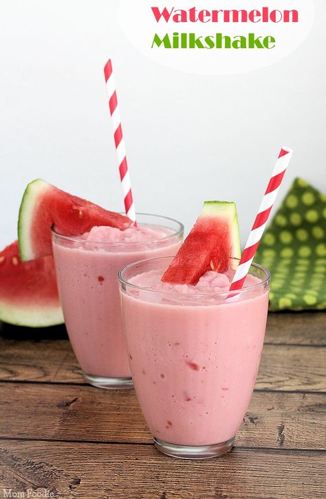 Watermelon Milkshake Recipe, Watermelon Milkshake, Vegan Milkshake, Watermelon Shake, Lime Smoothie, Homemade Milkshake, Watermelon Smoothie, Smoothies Vegan, Milkshake Recipe