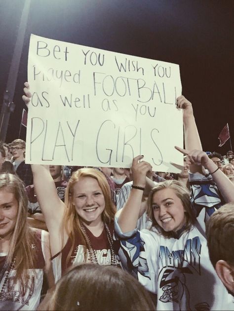 VSCO - PSA: I made these signs and they were the BEST #benggang #ftb #publishdontfavorite! | trinityshane School Spirit Posters, Senior Year Fun, Cheer Posters, High School Football Games, Cheer Signs, School Goals, Football Signs, High School Life, High School Football